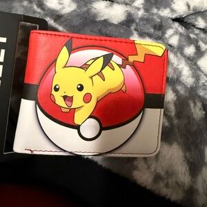 Pikachu Wallet with Poké Ball Design